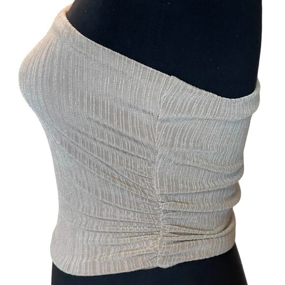 New  ~ NAKED WARDROBE  ~ The Cop Tube Top Size L ~ Bodycon, Layer for Fall - Picture 2 of 4